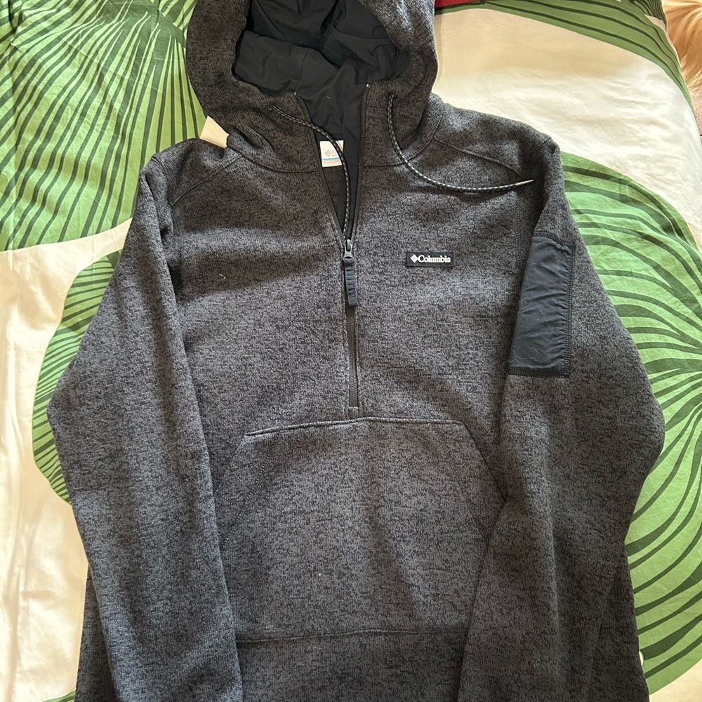 Columbia Charcoal Half-Zip Pullover
